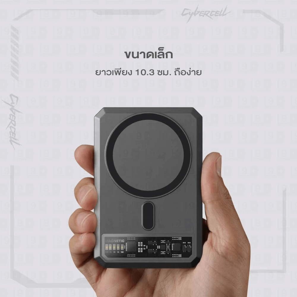 แบตเตอรี่สำรอง ORSEN BY ELOOP EW54 สีเทา 10000MAH FAST CHARGER PD20W_3
